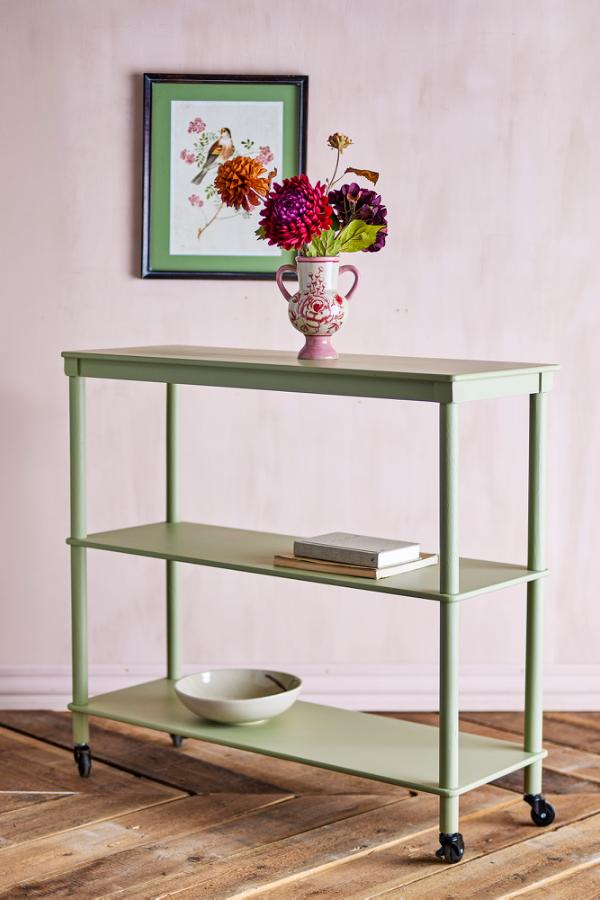 Creative Collection Harald Console Table, Green, MDF