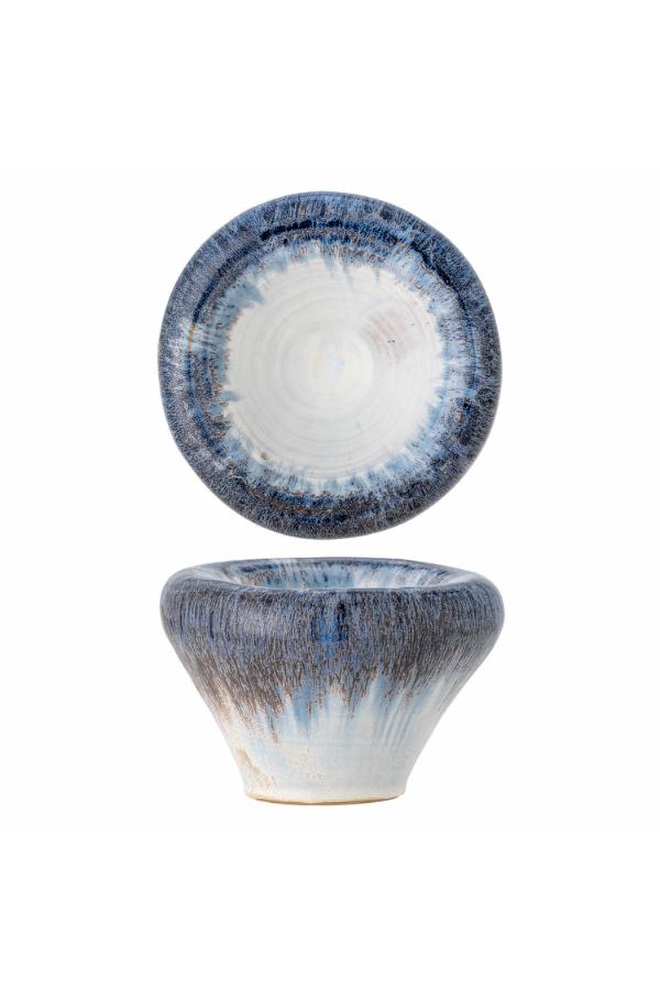 Bloomingville Finna Bowl, Blue, Stoneware