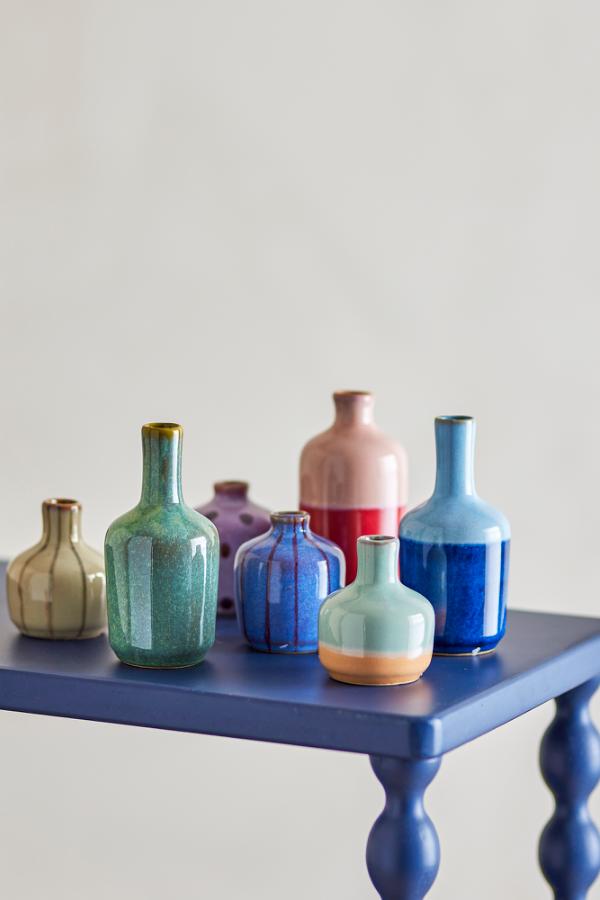 Bloomingville Maien Vase, Multi, Stoneware