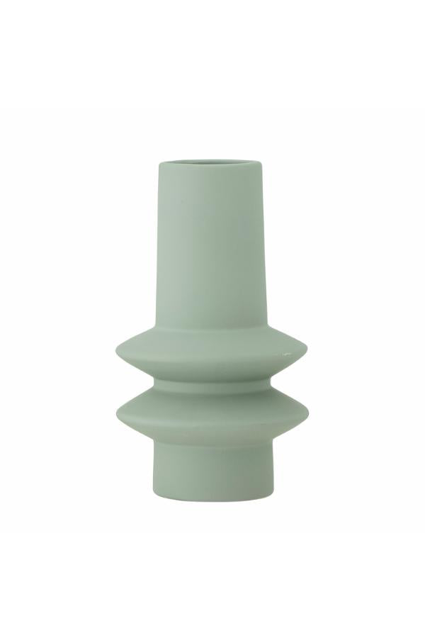 Bloomingville Isold Vase, Green, Stoneware