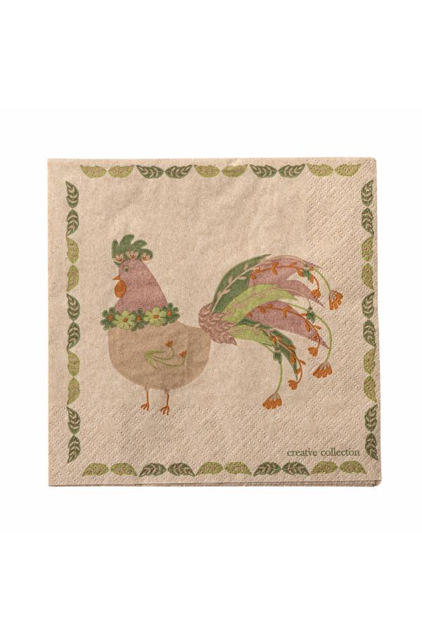 Creative Collection Joshua Napkin, Multi, FSC®Recycled, Paper