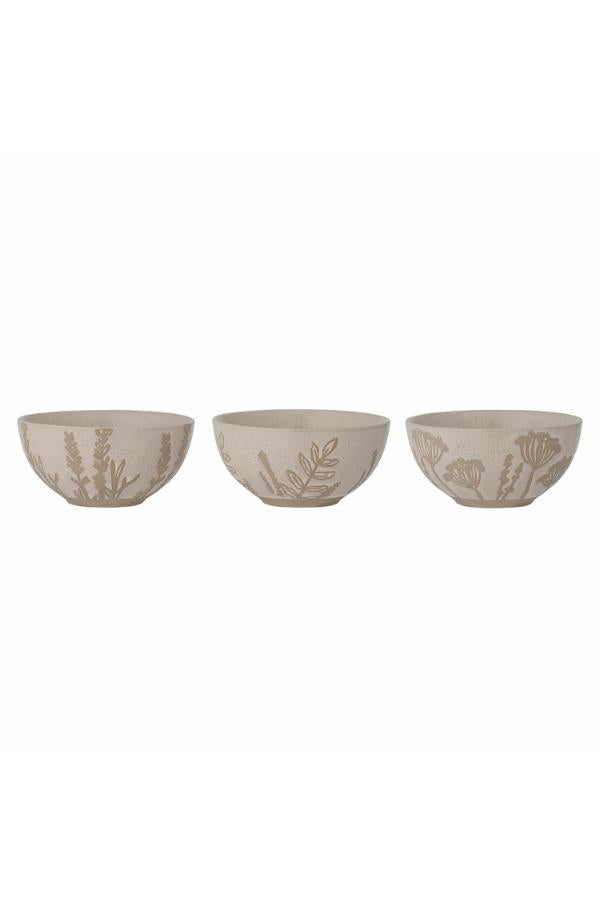 Creative Collection Primrose Bowl, Nature, Stoneware