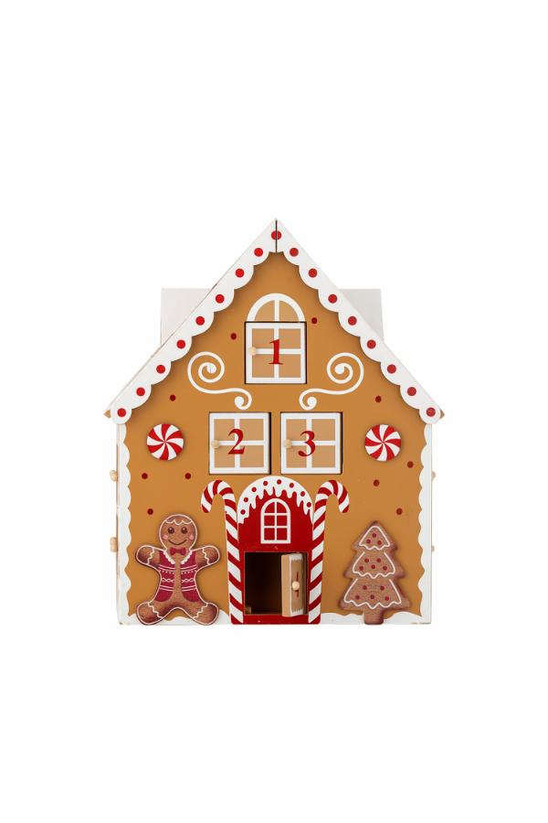 Bloomingville Ginnie Calendar, Brown, MDF