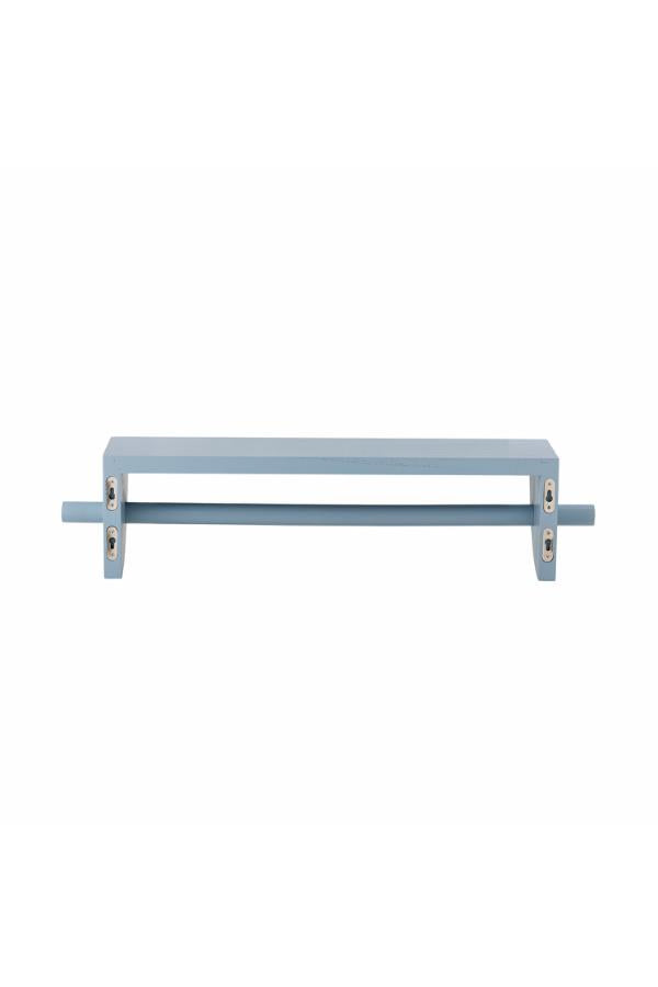 Bloomingville Mini Mingus Shelf, Blue, Paulownia