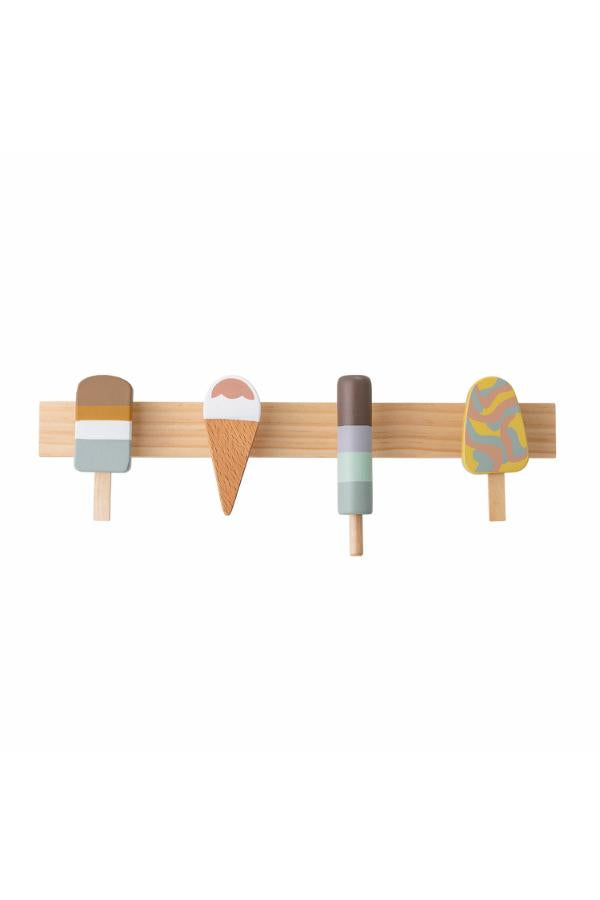 Bloomingville Mini Zyon Coat Rack, Multi, FSC®100%, Beech