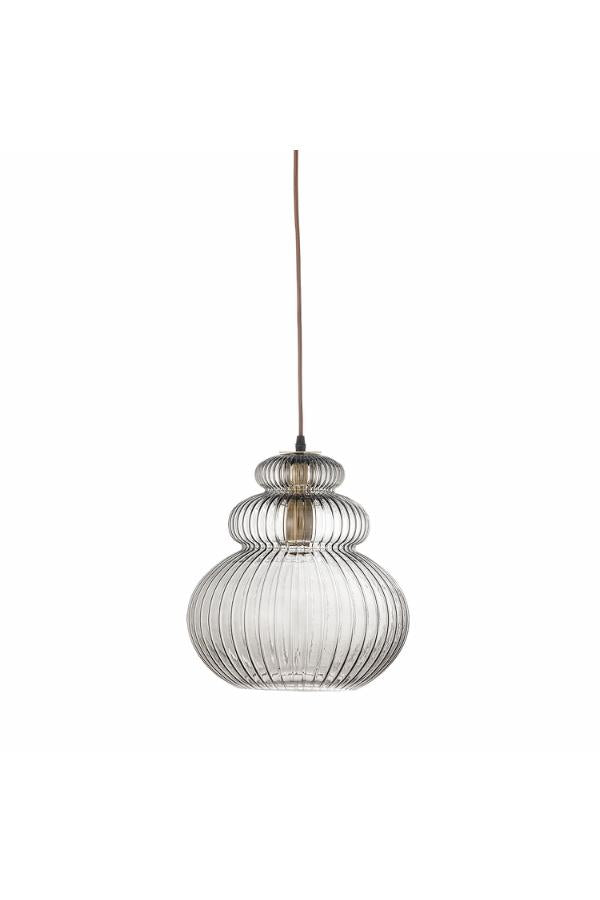 Bloomingville Sybia Pendant Lamp, Grey, Glass