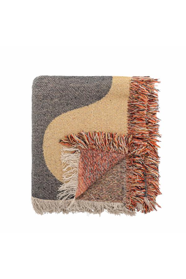 Bloomingville Arni Throw, Multi, Recycled Cotton
