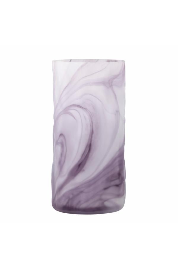 Bloomingville Moore Vase, Purple, Glass