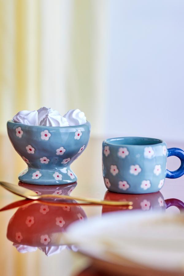 Bloomingville Nini Bowl, Blue, Stoneware