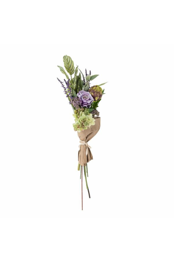 Bloomingville Whisper Bouquet, Purple, Artificial Flowers