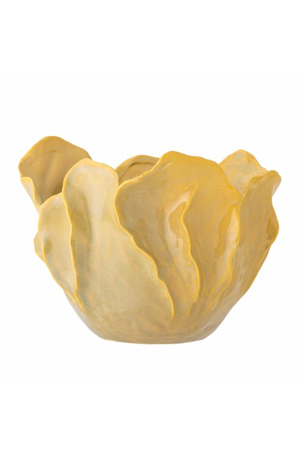 Bloomingville Bastien Bowl, Yellow, Stoneware