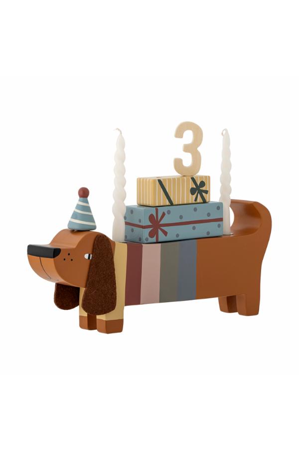 Bloomingville Mini Charlie Birthday Decoration, Multi, FSC®100%, MDF