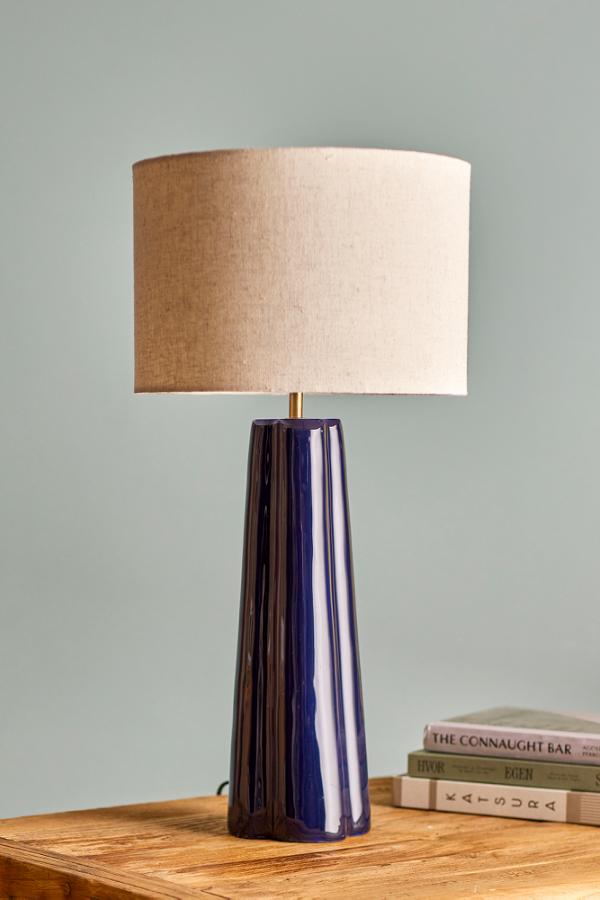 Creative Collection Cornelie Table lamp, Blue, Aluminum