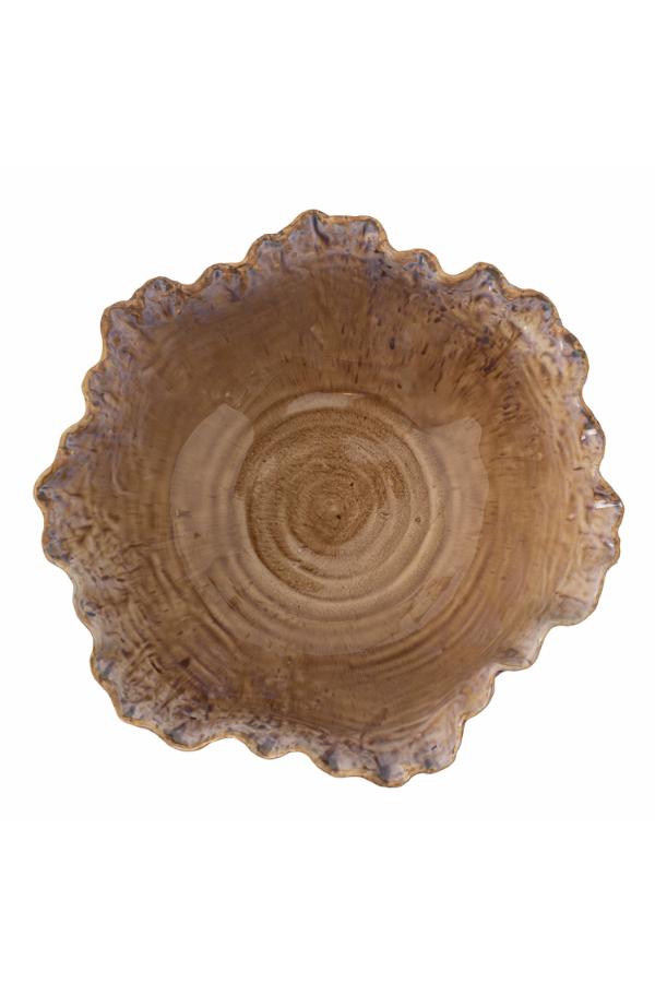 Bloomingville Nash Bowl, Brown, Stoneware