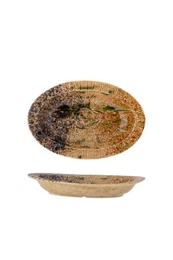 Creative Collection Larken Serving Plate, Multi, Stoneware