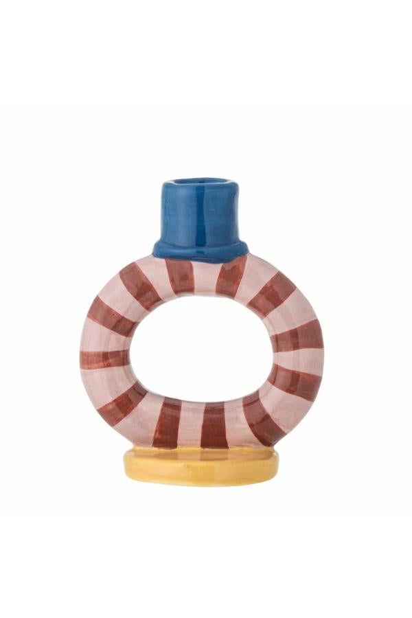 Bloomingville Tacana Candle Holder, Multi, Stoneware