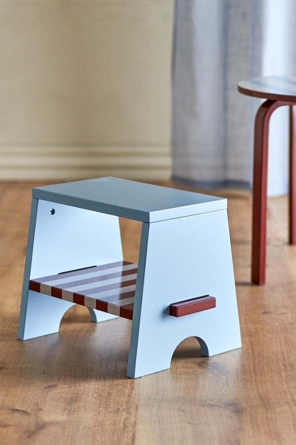 Bloomingville Mini Liova Stool, Multi, FSC®100%, MDF
