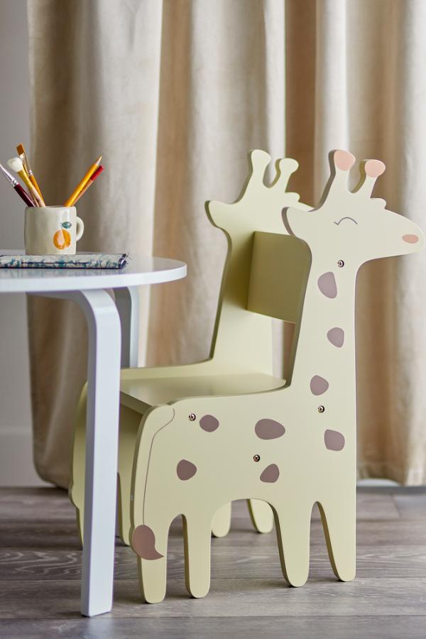 Bloomingville Mini Ibber Chair, Multi, FSC®100%, MDF