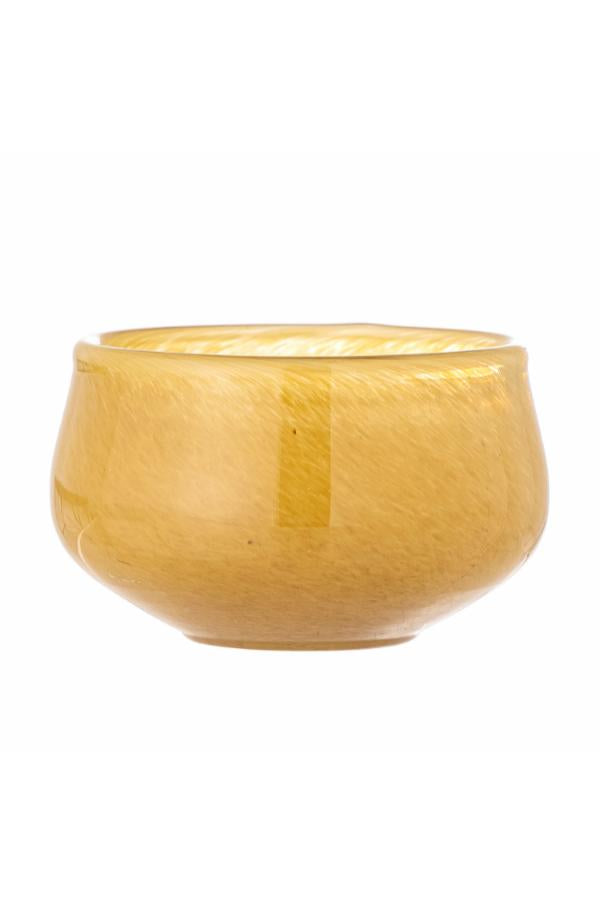 Creative Collection Jose Votive, Yellow, Glass
