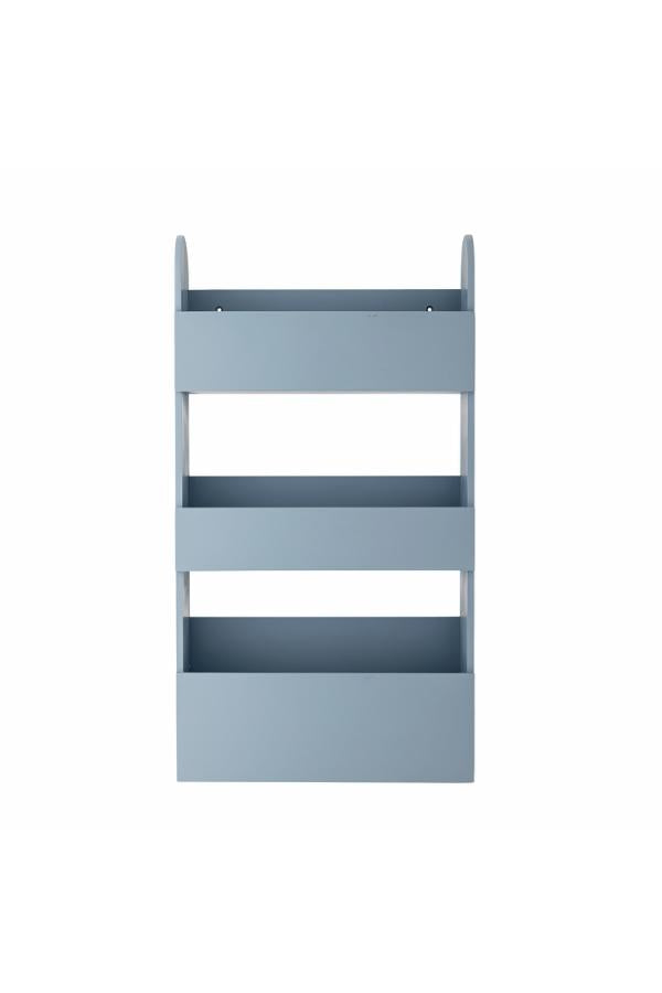 Bloomingville Mini Moris Shelf, Blue, Paulownia