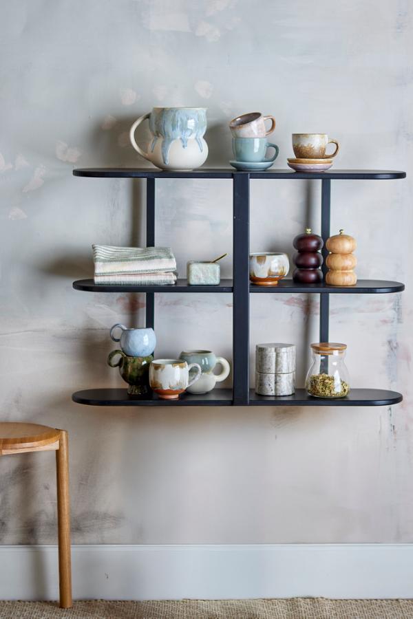 Bloomingville Vicente Shelf, Black, MDF