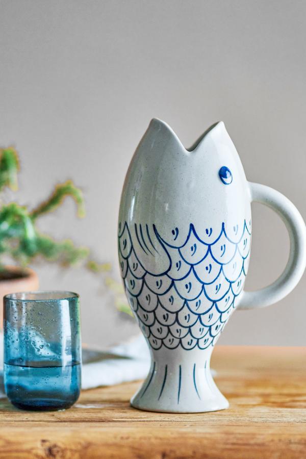 Creative Collection Eimy Jug, Blue, Stoneware