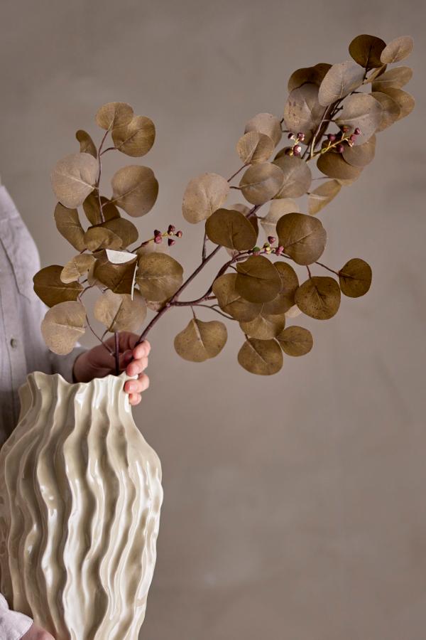 Bloomingville Eucalyptus Stem, Brown, Artificial Flowers
