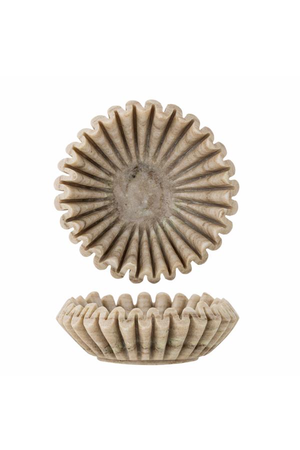 Bloomingville Harmonia Bowl, Nature, Marble