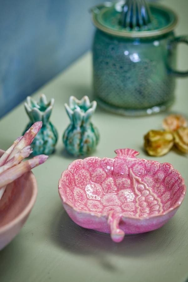 Creative Collection Gideon Bowl, Rose, Stoneware