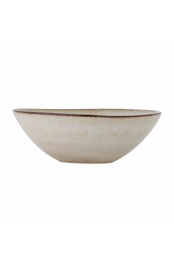Bloomingville Sandrine Bowl, Nature, Stoneware