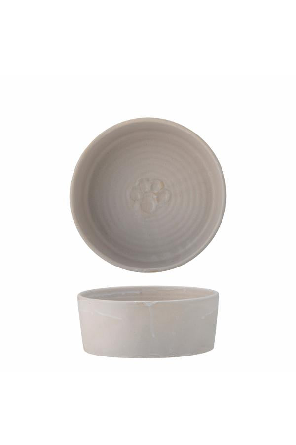 Bloomingville Buddy Bowl, White, Stoneware