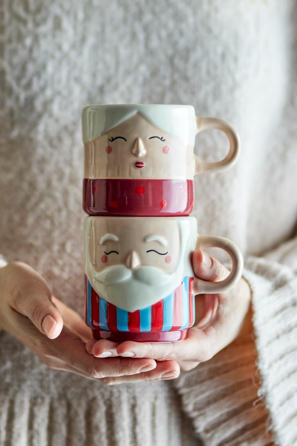 Bloomingville Granny Cup, Red, Stoneware