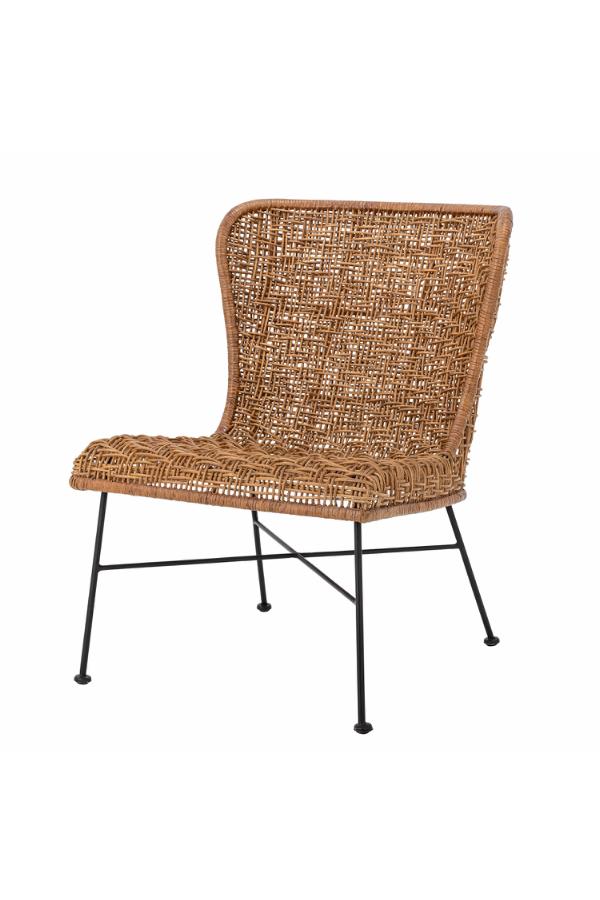 Bloomingville Somme Lounge Chair, Nature, Rattan