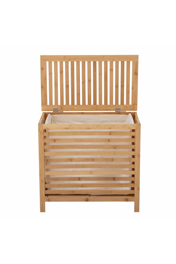 Bloomingville Aden Laundry Basket, Nature, Bamboo