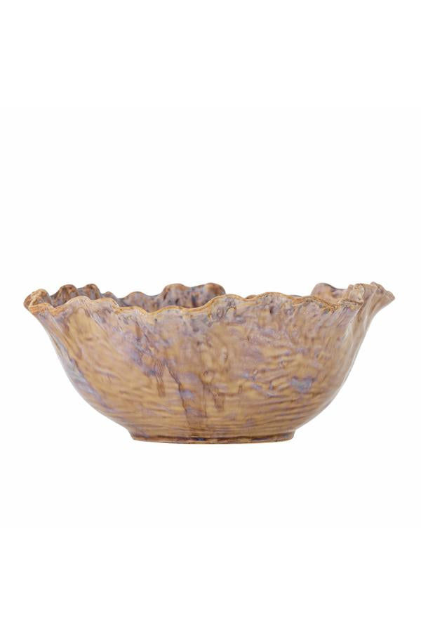 Bloomingville Nash Bowl, Brown, Stoneware