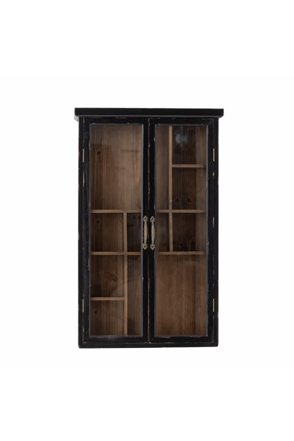 Creative Collection Hazem Cabinet, Black, Firwood