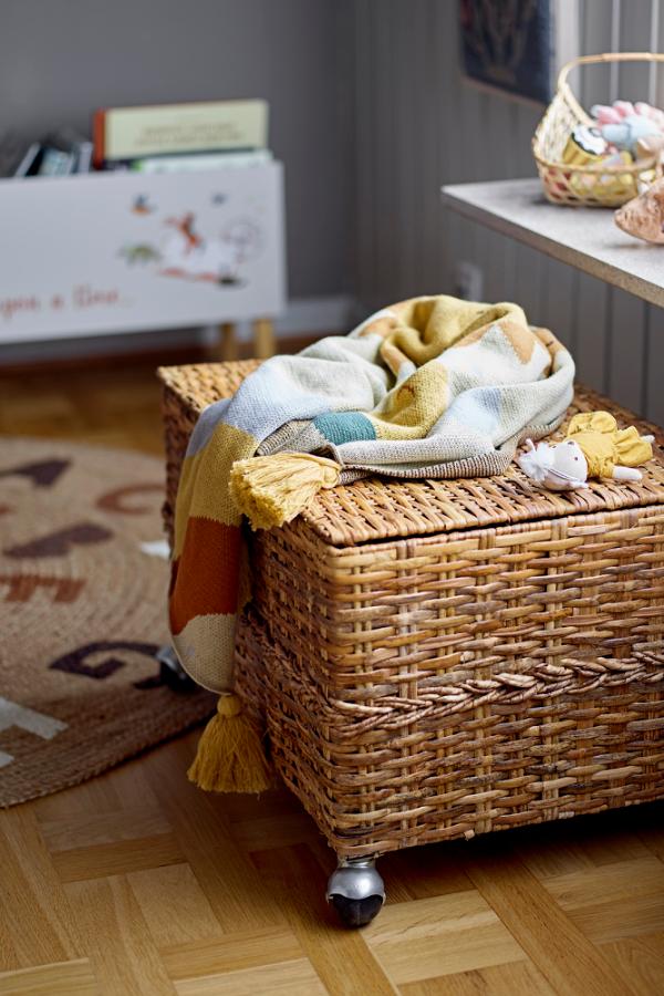 Bloomingville Mini Dinne Rug, Brown, Jute