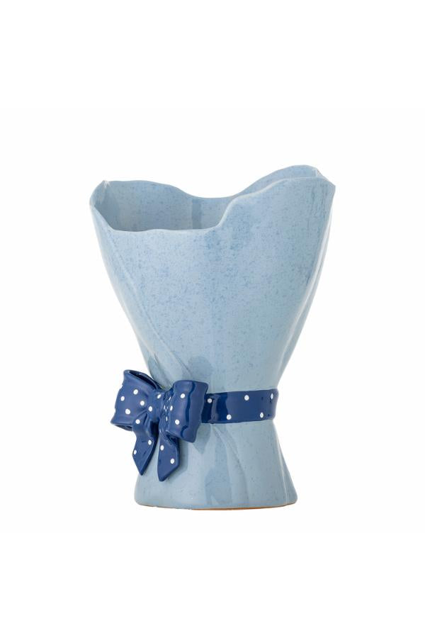 Bloomingville Belivia Vase, Blue, Stoneware