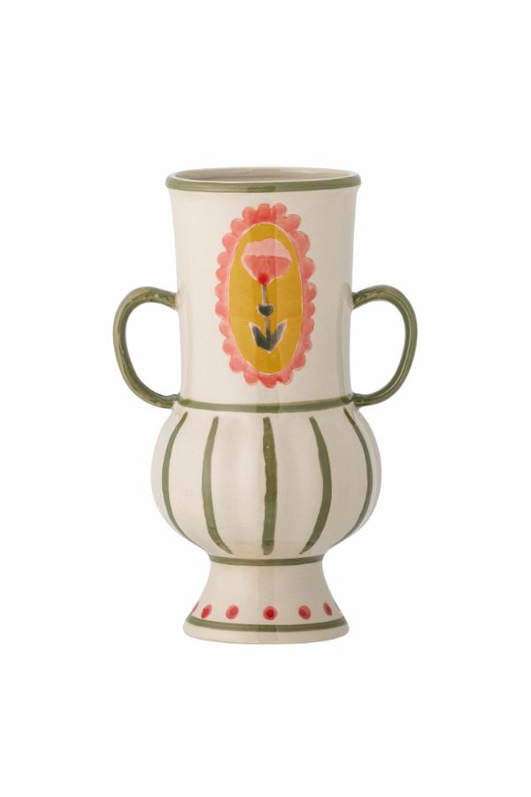 Bloomingville Odina Vase, Multi, Stoneware