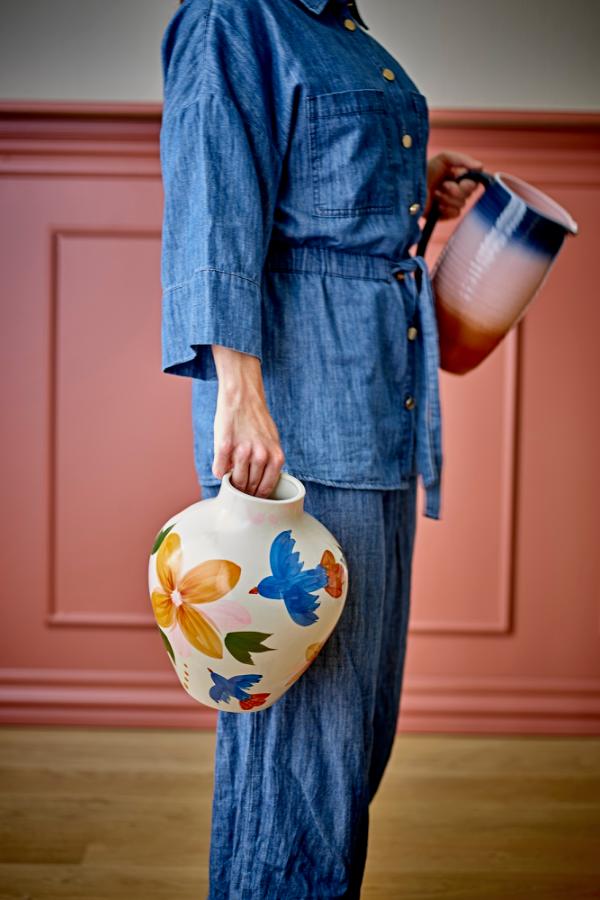 Bloomingville Maricala Vase, Multi, Stoneware