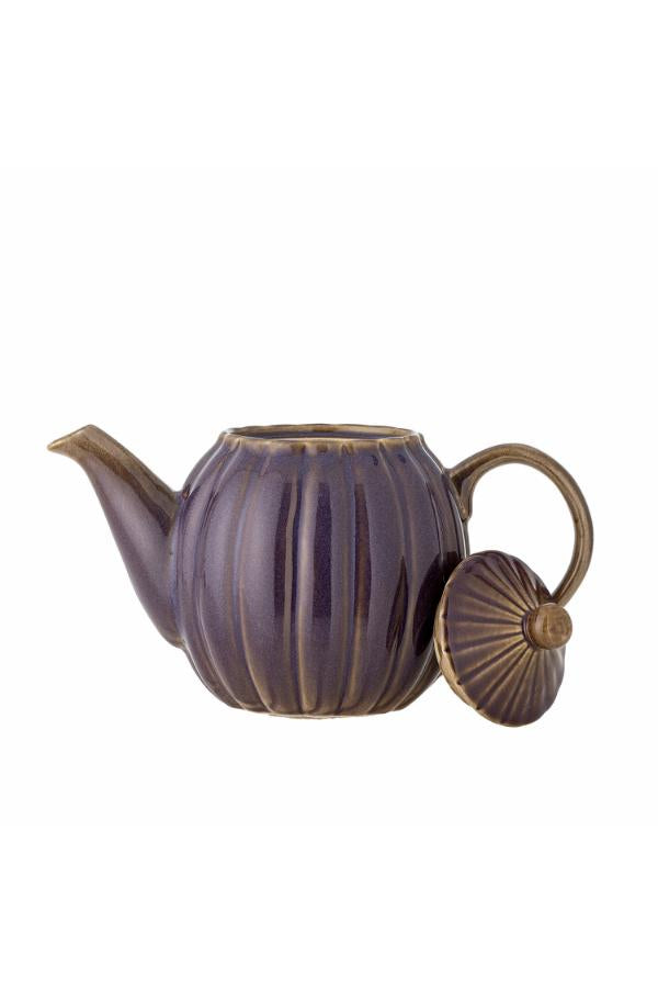 Bloomingville Latina Teapot, Purple, Stoneware