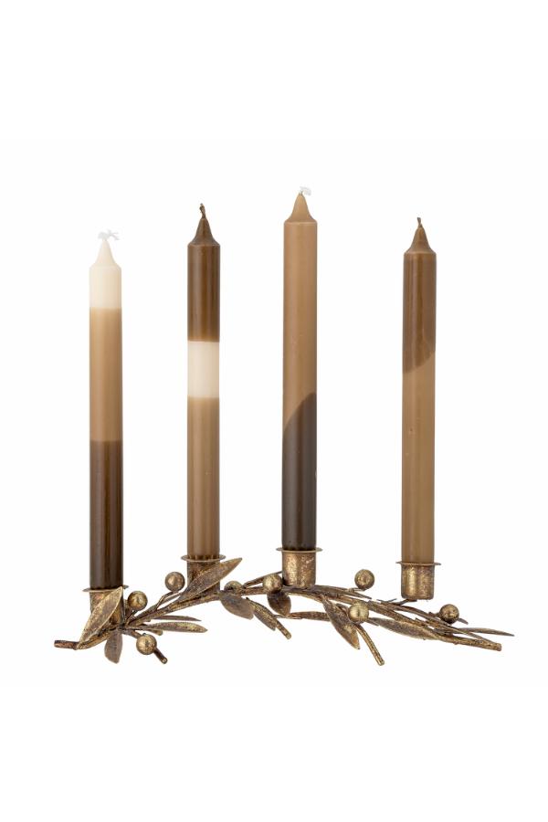 Bloomingville Mirabel Candle Holder, Gold, Metal