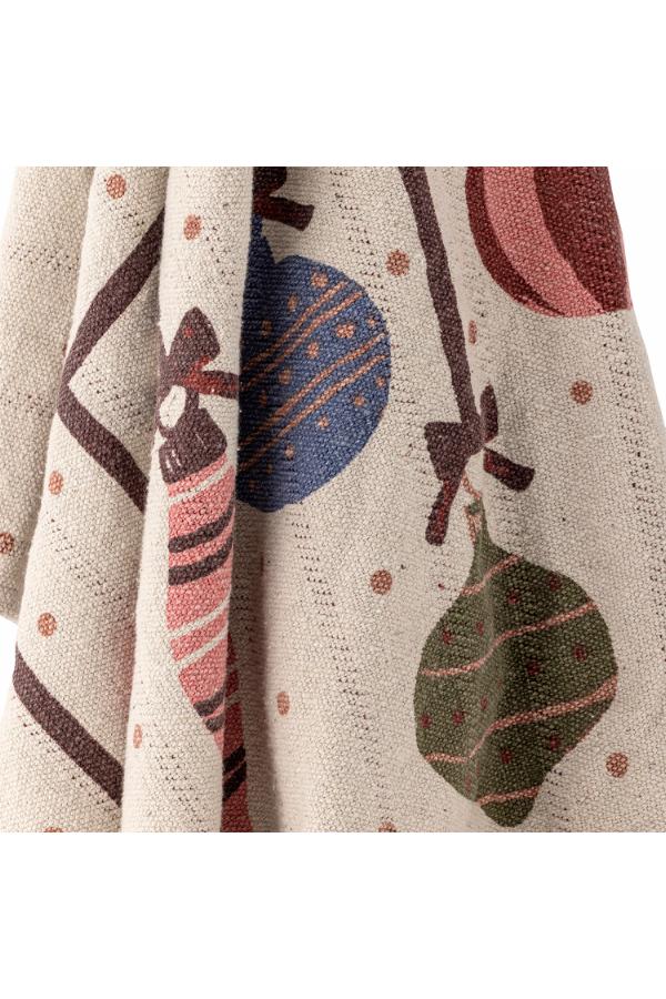 Bloomingville Ornamentia Throw, Multi, Recycled Cotton