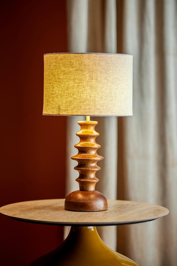 Creative Collection Elinora Table lamp, Brown, Mango