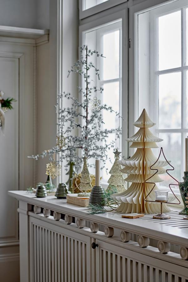 Bloomingville Radha Deco Tree, Gold, Metal