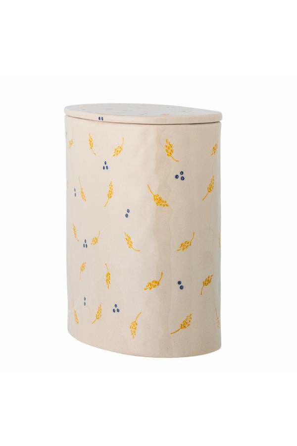Bloomingville Pippine Jar w/Lid, Nature, Stoneware
