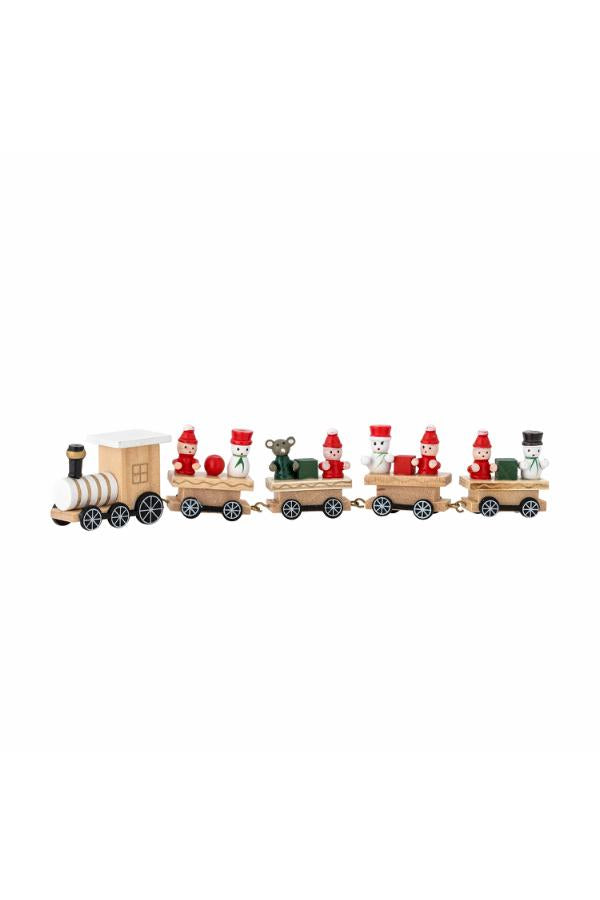 Bloomingville Bertie Ornament, Red, Birch