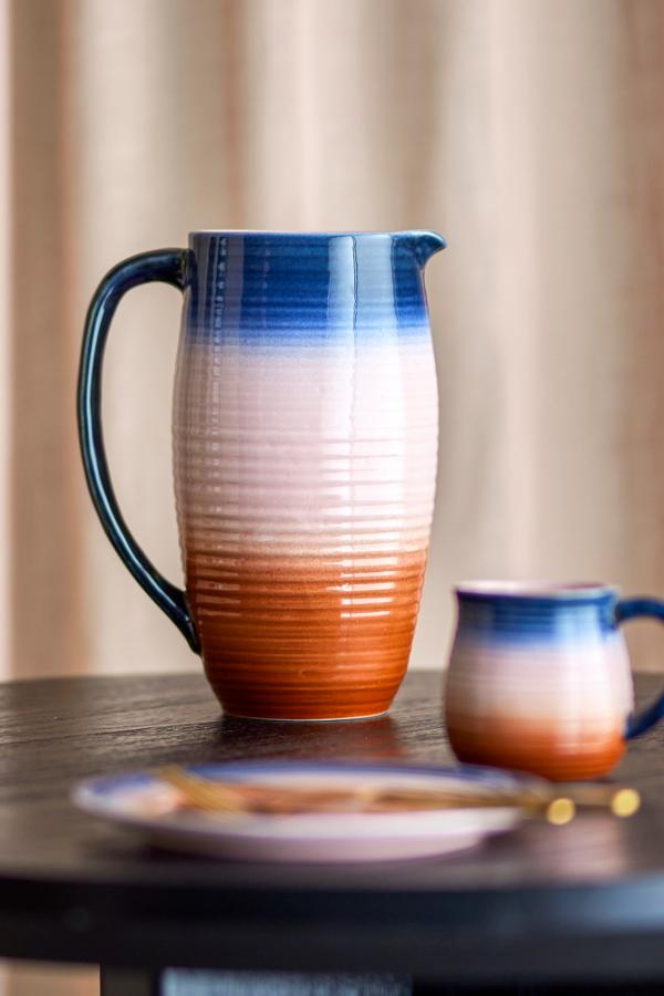 Bloomingville Tatum Jug, Multi, Stoneware