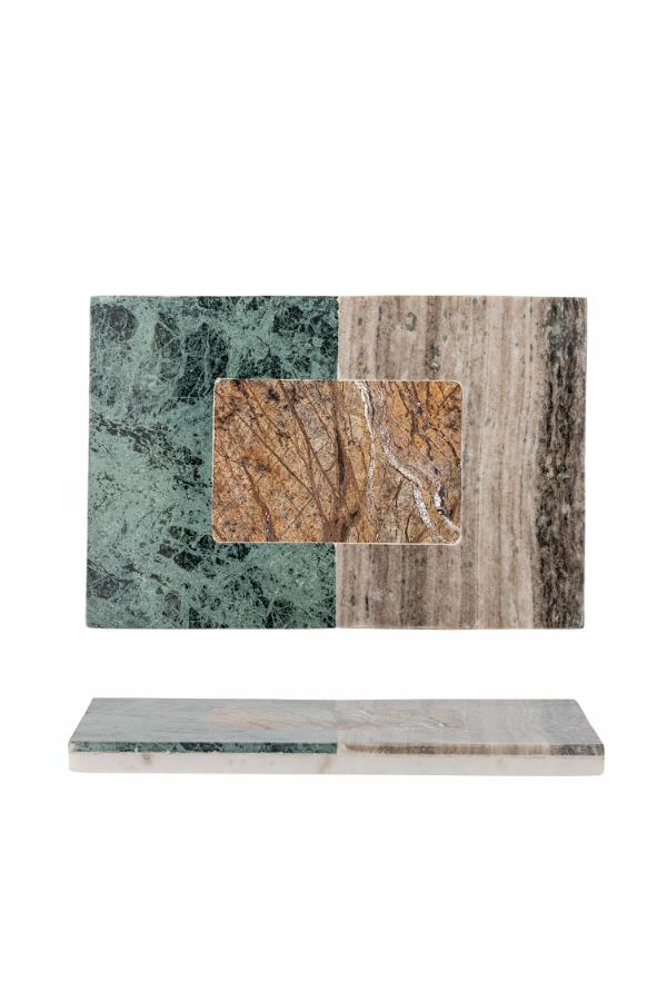 Creative Collection Ketil Cutting Board, Green, Marble