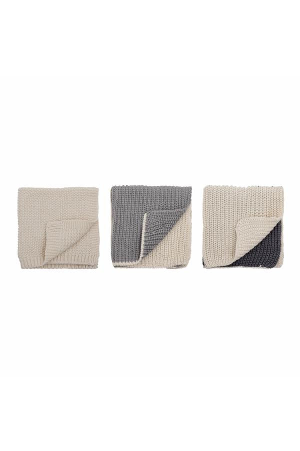 Creative Collection Odette Dishcloth, Grey, Cotton